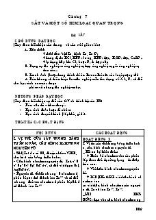Giáo án Hóa học Lớp 12 - Chương 7, 8, 9